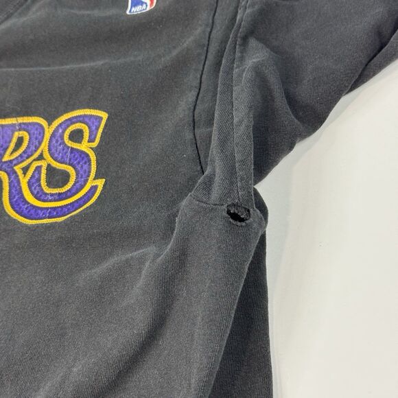 Adidas Kobe Bryant Los Angeles Lakers #24 NBA T-Shirt Black Mens Size M - Picture 4 of 7